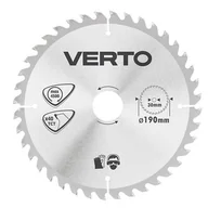 Akcesoria do elektronarzędzi - VERTO Tarcza do pilarki, widiowa, 190 x 30 mm, 40 zębów - miniaturka - grafika 1