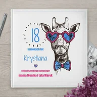 Albumy fotograficzne - Duży album na zdjęcia z nadrukiem dla niego na osiemnastkę - miniaturka - grafika 1