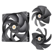 Wentylatory komputerowe - Thermaltake SWAFAN GT12 Obudowa komputera Chłodnica powietrza 12 cm Czarny 3 szt. CL-F155-PL12BL-A - miniaturka - grafika 1