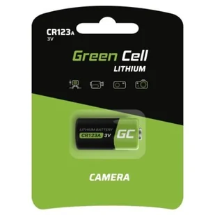 Green Cell Bateria Litowa CR123A 3V 1400mAh - Baterie i akcesoria - miniaturka - grafika 1