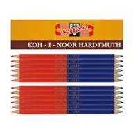 Przybory szkolne - Koh-I-Noor 34230eg006ks 9 MM biuro coloured pencil  niebieski/czerwony (12 sztuk) 34230EG006KS - miniaturka - grafika 1