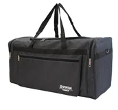 Torby podróżne - TORBA PODRÓŻNA TURYSTYCZNA WALIZKA BAGAŻ SZARA 140L - miniaturka - grafika 1