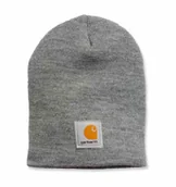 Czapki męskie - Czapka Carhartt Acrylic Knit Hat Heater Grey - miniaturka - grafika 1