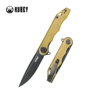 Noże - Nóż składany Kubey Mizo Ultem, Black Stonewashed AUS-10 by Tiguass (KU312N) - miniaturka - grafika 1