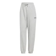Spodnie rowerowe - adidas Kobiety ESSENTIALS LINEAR FRENCH TERRY CUFFED PANTS, medium grey heather/black, S - miniaturka - grafika 1