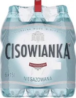 Woda - Woda Cisowianka Cisowianka Naturalna woda mineralna niegazowana niskosodowa 1,5 l x 6 sztuk - miniaturka - grafika 1