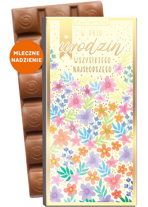 Czekolada 478 Urodziny (Czekolada Z Nadzieniem)