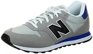 Sneakersy męskie - New Balance Męskie sneakersy 500, szare, rozmiar 7,5, szary, 41.5 EU - miniaturka - grafika 1