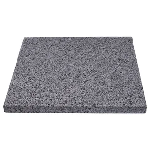 Płyta granitowa ciemnoszara płomieniowana 30x30x2 cm DLH - Kostki brukowe i krawężniki - miniaturka - grafika 1