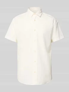 Koszula casualowa o kroju slim fit z rękawem o dł. 1/2 model ‘BREEZE’ - Koszule męskie - miniaturka - grafika 1