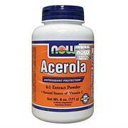 Przeziębienie i grypa - Now Foods Acerola 4:1 - ekstrakt w proszku - suplement diety 170 g - miniaturka - grafika 1