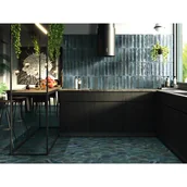 Płytki ceramiczne - Glazura Hope Blue 7.5x30 Egen - miniaturka - grafika 1