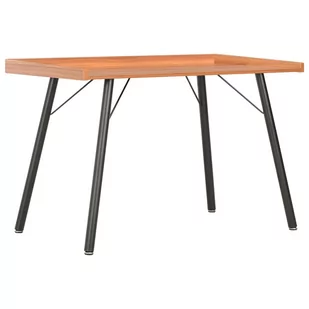 vidaXL vidaXL Biurko, brązowe, 90 x 50 x 79 cm - Biurka - miniaturka - grafika 1