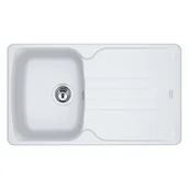 Zlewozmywaki - FRANKE ANTEA AZG 611-86 BIAŁY POLARNY 114.0676.245 - miniaturka - grafika 1