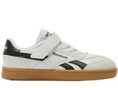 Buty dla dziewczynek - Buty dziecięce Reebok 100221596 REEBOK SMASH EDGE EL Białe - miniaturka - grafika 1