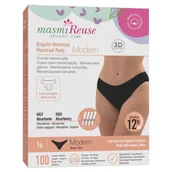Podpaski - Masmi Modern, majtki menstruacyjne, bawełna organiczna, rozmiar XL, 110-118 cm, 1 sztuka - miniaturka - grafika 1