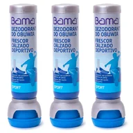 Środki do obuwia i ubrań - Odświeżacz, dezodorant do butów Bama Trainer Fresh - Zestaw 3 x 100 ml - miniaturka - grafika 1