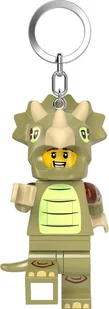 LEGO Triceratops brelok z latarką LGL-KE238H - Breloczki dla dzieci - miniaturka - grafika 1