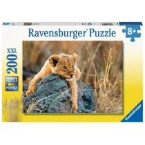 Ravensburger Puzzle 200el XXL Mały lew 129461 - Puzzle - miniaturka - grafika 1