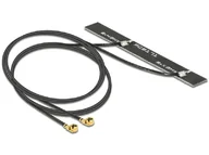 Anteny Wi Fi - Delock Antena WL-Antenne 2x I-PEX Mini RF 5dBi Doppelantenne 89457 - miniaturka - grafika 1
