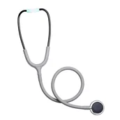 Urządzenia medyczne - Dr. Famulus Uniwersalny Stetoskop internistyczny DR510 LIGHT - szary - miniaturka - grafika 1