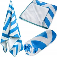 Ręczniki - Duży ręcznik plażowy szybkoschnący BRP02 180x90cm Bestif - miniaturka - grafika 1