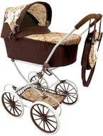 Wózki dla lalek - Wózek Retro dla lalek z torbą - miniaturka - grafika 1