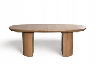 Stół Dębowy Rozkładany Owalny T72,110x200/300 - Stoły - miniaturka - grafika 1