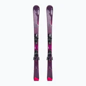 Narty - Narty zjazdowe damskie Elan Insomnia 14 TI PS + ELW 9 fioletowe ACDHPS21 144 cm - miniaturka - grafika 1