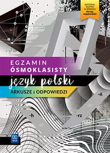 WSiP Egzamin ósmoklasisty. J.polski Arkusze 2021  Praca zbiorowa - Podręczniki dla szkół podstawowych - miniaturka - grafika 1