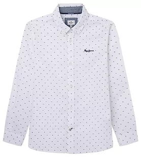 Pepe Jeans Dorset damska koszula, biały (biały), 8 Jahre - Koszule damskie - miniaturka - grafika 1