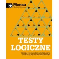 Olesiejuk Sp. z o.o. Tim Dedopulos Mensa. The High IQ Society. Testy logiczne - Poradniki hobbystyczne - miniaturka - grafika 2