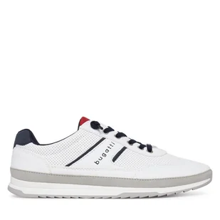 Sneakersy Bugatti 321-A3A01-5050 Biały - Sneakersy męskie - miniaturka - grafika 1