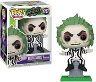 Figurki dla dzieci - Funko POP! beetlejuice plus 1757 beetlejuice with tombstone - miniaturka - grafika 1