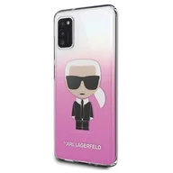 Etui i futerały do telefonów - Karl Lagerfeld Iconic Karl Gradient Etui Samsung Galaxy A41 różowy) 10_17871 - miniaturka - grafika 1