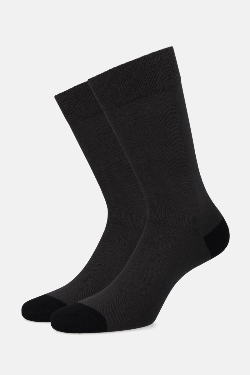 Skarpety Ciemnoszare Gładkie