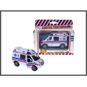 Samochody i pojazdy dla dzieci - Hipo Van Pogotowie 11cm z głosem WB - miniaturka - grafika 1