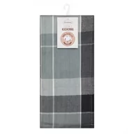 Ściereczki, gąbki, czyściki - Komplet Ścierek 2szt 50 x 90 Bawełna Mona Czarny - miniaturka - grafika 1