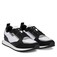 Sneakersy męskie - Sneakersy HUGO Icelin 50536568 Szary - miniaturka - grafika 1