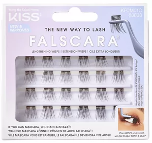 Kiss Falscara Wisps Multipack Lengthening - Sztuczne rzęsy i akcesoria - miniaturka - grafika 1