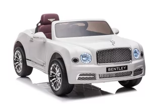 Auto Na Akumulator Bentley Mulsanne Biały - Tory, garaże, parkingi - miniaturka - grafika 1