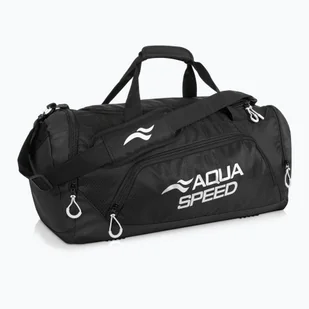Torba treningowa AQUA-SPEED 43 l czarna - Torby sportowe - miniaturka - grafika 1