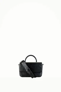 Squery M+ torebka z rączką, tłoczona skóra - Nerki - miniaturka - grafika 1