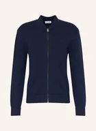 Swetry damskie - Lacoste Kardigan blau - miniaturka - grafika 1