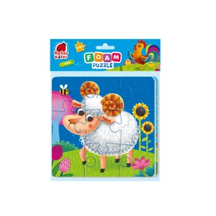 Roter Kafer Piankowe puzzle 2w1. Farma - Maty piankowe - miniaturka - grafika 1