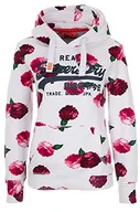 Bluzy damskie - Superdry Damska bluza z logo Chelsea Ditsy AOP - miniaturka - grafika 1