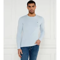 Koszulki męskie - Tommy Hilfiger Longsleeve Slim Fit stretch - miniaturka - grafika 1