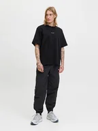 Koszulki męskie - Jack & Jones Koszulka w kolorze czarnym - miniaturka - grafika 1