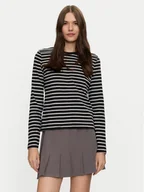 Bluzki damskie - Brave Soul Bluzka LLT-248BETHANY Czarny Regular Fit - miniaturka - grafika 1