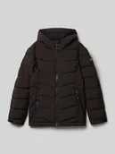 Kurtki i płaszcze dla dziewczynek - Kurtka funkcyjna z naszywką z logo - miniaturka - grafika 1